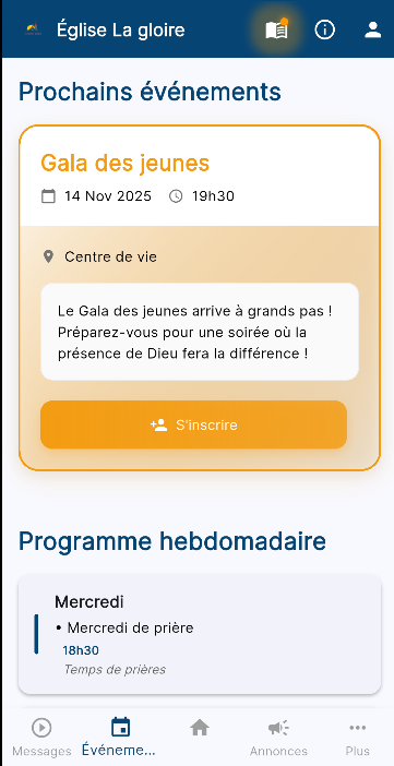 Événements